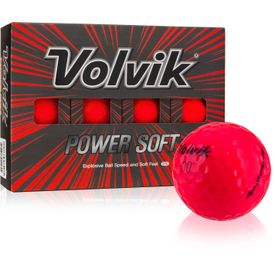 Power Soft Red Golf Balls