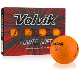 Power Soft Neon Sherbet Orange Golf Balls