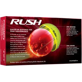 Rush Yellow Golf Balls - 15 Pack