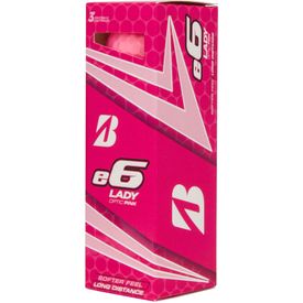 e6 Lady Pink Golf Balls