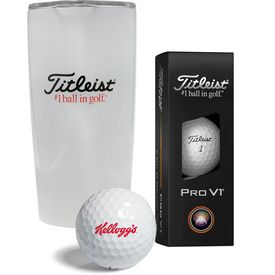 Travel Tumbler with 3-Ball Sleeve