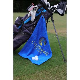 Diamond Collection Golf Towel with Corner Grommet