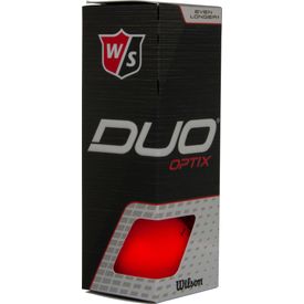 Duo Soft Optix Red Golf Balls
