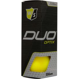 Duo Soft Optix Yellow Golf Balls