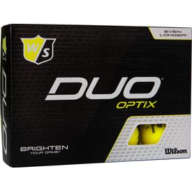 Duo Soft Optix Yellow Golf Balls