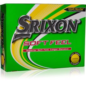 Soft Feel Yellow 12 Play Yellow Golf Balls