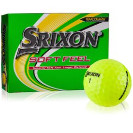 Soft Feel Yellow 12 Play Yellow Golf Balls