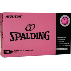 Molitor Pink Golf Balls - 15 Pack