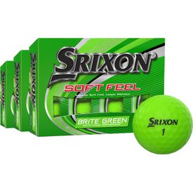 Soft Feel 2 Brite Green Golf Balls - Buy 2 Get 1 Free