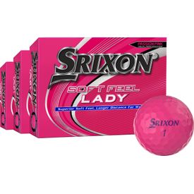 Soft Feel Lady 7 Pink Golf Balls - Buy 2 Get 1 Free
