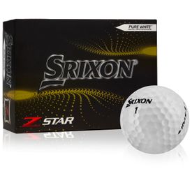 White Z-Star 7 Golf Balls