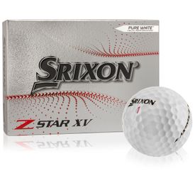 White Z-Star XV 7 Play Yellow Golf Balls