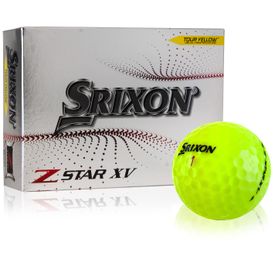 Z-Star XV 7 Yellow Play Yellow Golf Balls