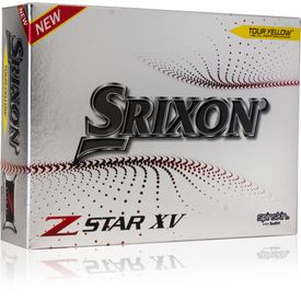 Z-Star XV 7 Yellow Golf Balls