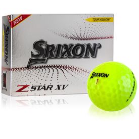 Z-Star XV 7 Yellow Golf Balls