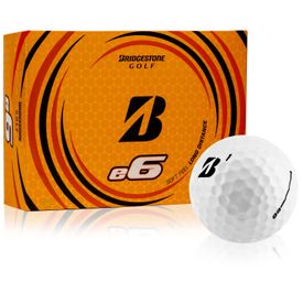White e6 Play Yellow Golf Balls