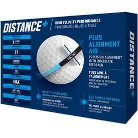 Distance+ Play Yellow Golf Balls