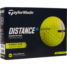 Distance+ Yellow Golf Balls