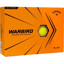 Warbird Yellow Golf Balls