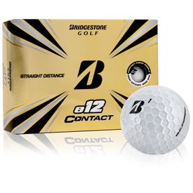 White e12 Contact Play Yellow Golf Balls