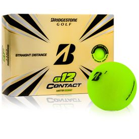 e12 Contact Matte Green Golf Balls