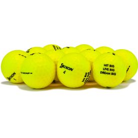 Z-Star 7 Yellow Logo Overrun Golf Balls