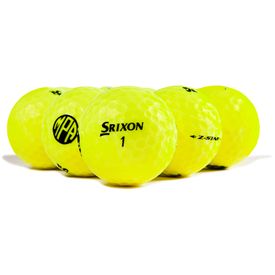 Z-Star 7 Yellow Logo Overrun Golf Balls