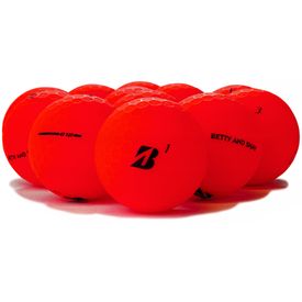 e12 Contact Matte Red Overrun Golf Balls