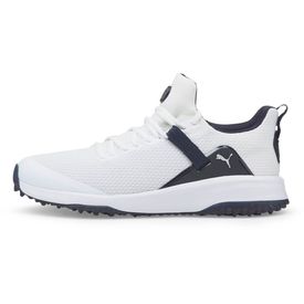 Fusion Evo Golf Shoes Puma White-Navy Blazer