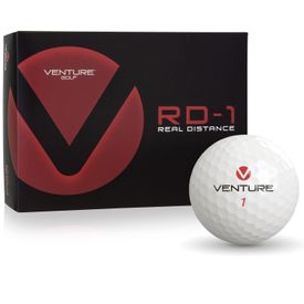 White RD-1 Golf Balls