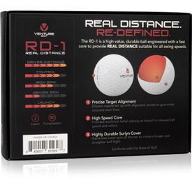 White RD-1 Golf Balls