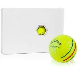 2020 Chrome Soft X LS Yellow Triple Track Golf Balls