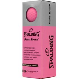 Pure Speed Matte Pink Golf Balls