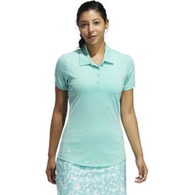 Ultimate Solid Short Sleeve Polo for Women Acid Mint