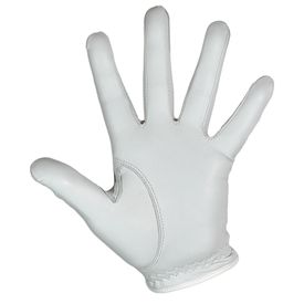 Cabretta Leather Golf Glove White Hand
