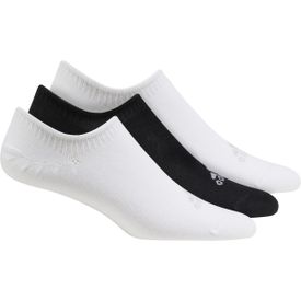 No-Show Liner Socks for Women White-Black