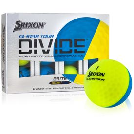 Q-Star Tour Divide Yellow/Blue Golf Balls