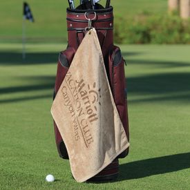 Platinum Golf Towel - Screen Printed