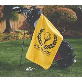 Platinum Golf Towel - Screen Printed