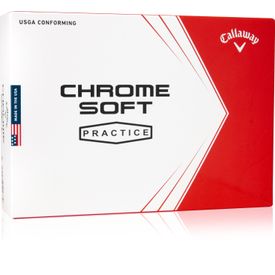 2020 Chrome Soft Practice Golf Balls