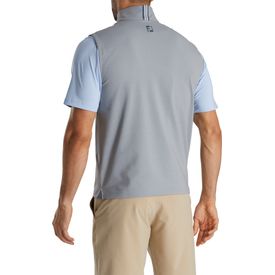 Stretch Jersey Quarter-Zip Vest