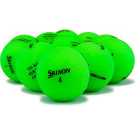 Soft Feel 2 Brite Green Logo Overrun Golf Balls