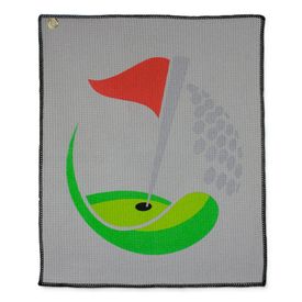 Small Custom Logo Waffle Towel
