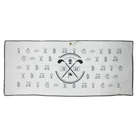 Large Custom Logo Waffle Towel
