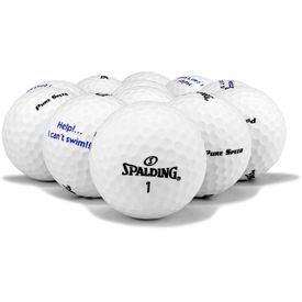 Pure Speed Matte Logo Overrun Golf Balls