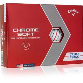 Chrome Soft Triple Track US Army Golf Balls