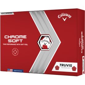 2022 Chrome Soft TruVis Golf Balls