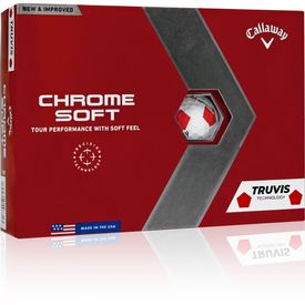 2022 Chrome Soft TruVis Golf Balls