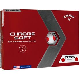 Chrome Soft TruVis Golf Balls