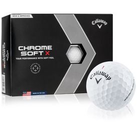 Chrome Soft X Play Yellow Golf Balls
